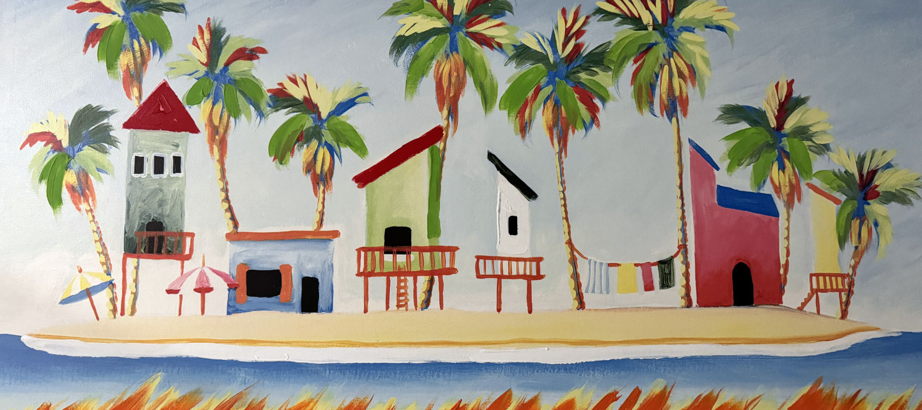 Beachy painting