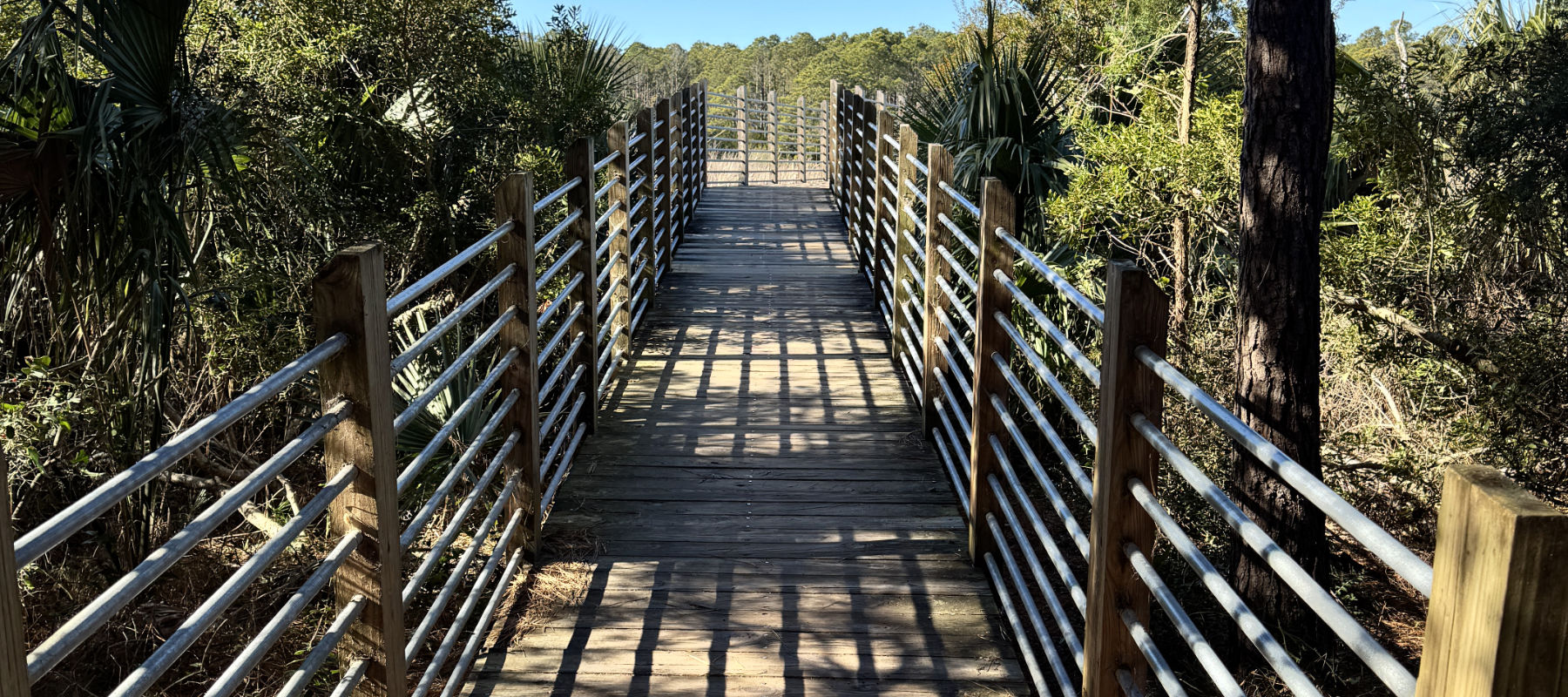 Huntington Beach State Park - boardwalk
