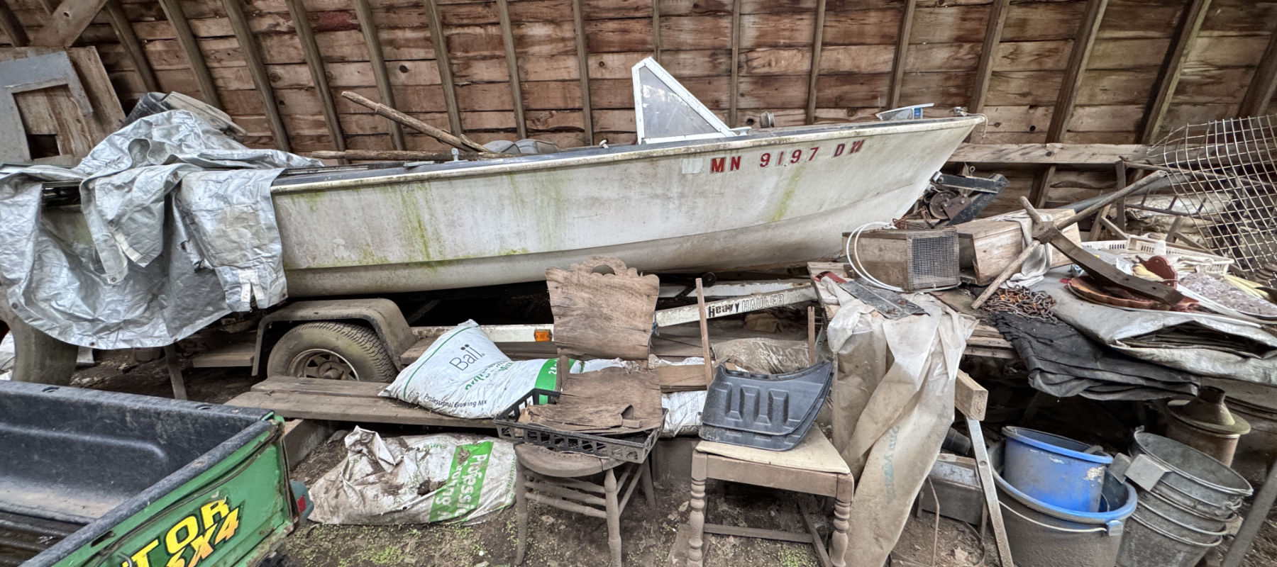 Hoarder Museum - nice boat