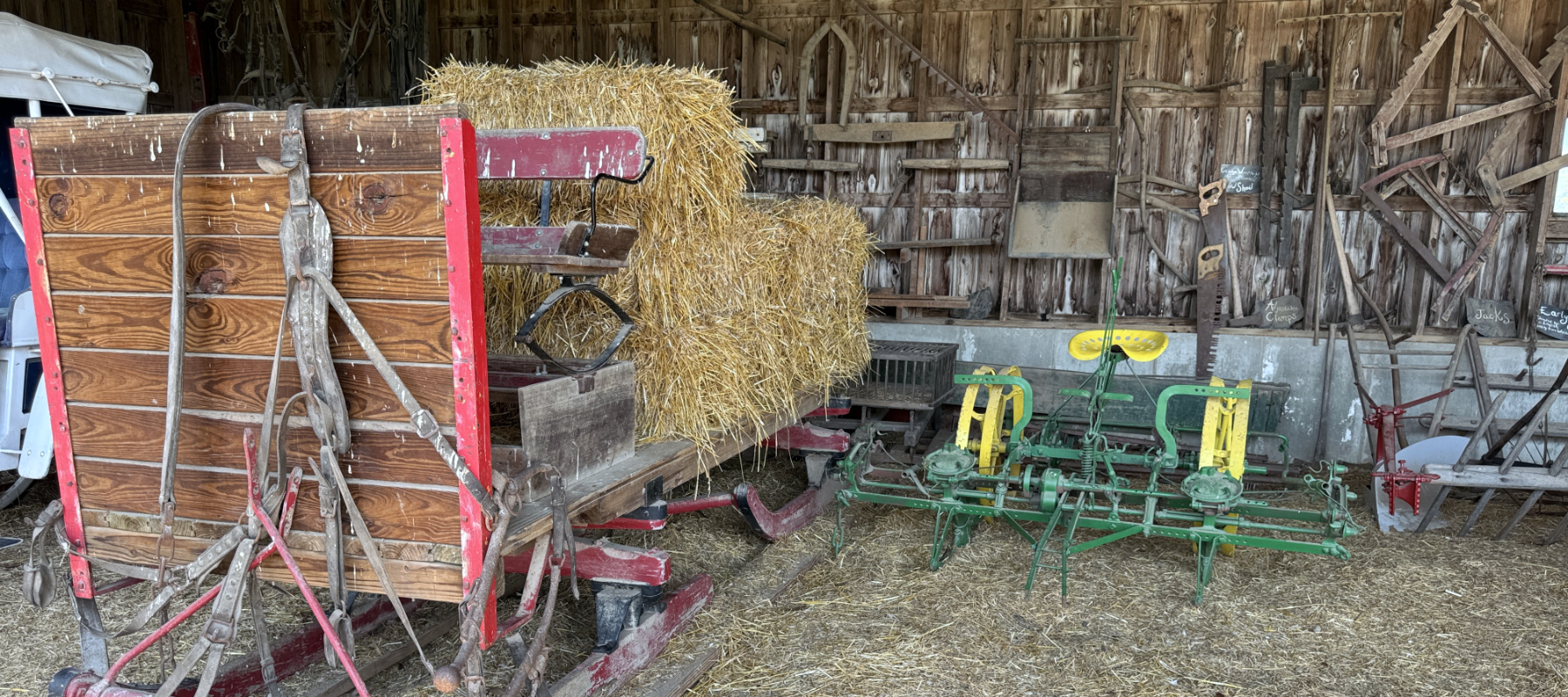 Farm Museum - in the barn.