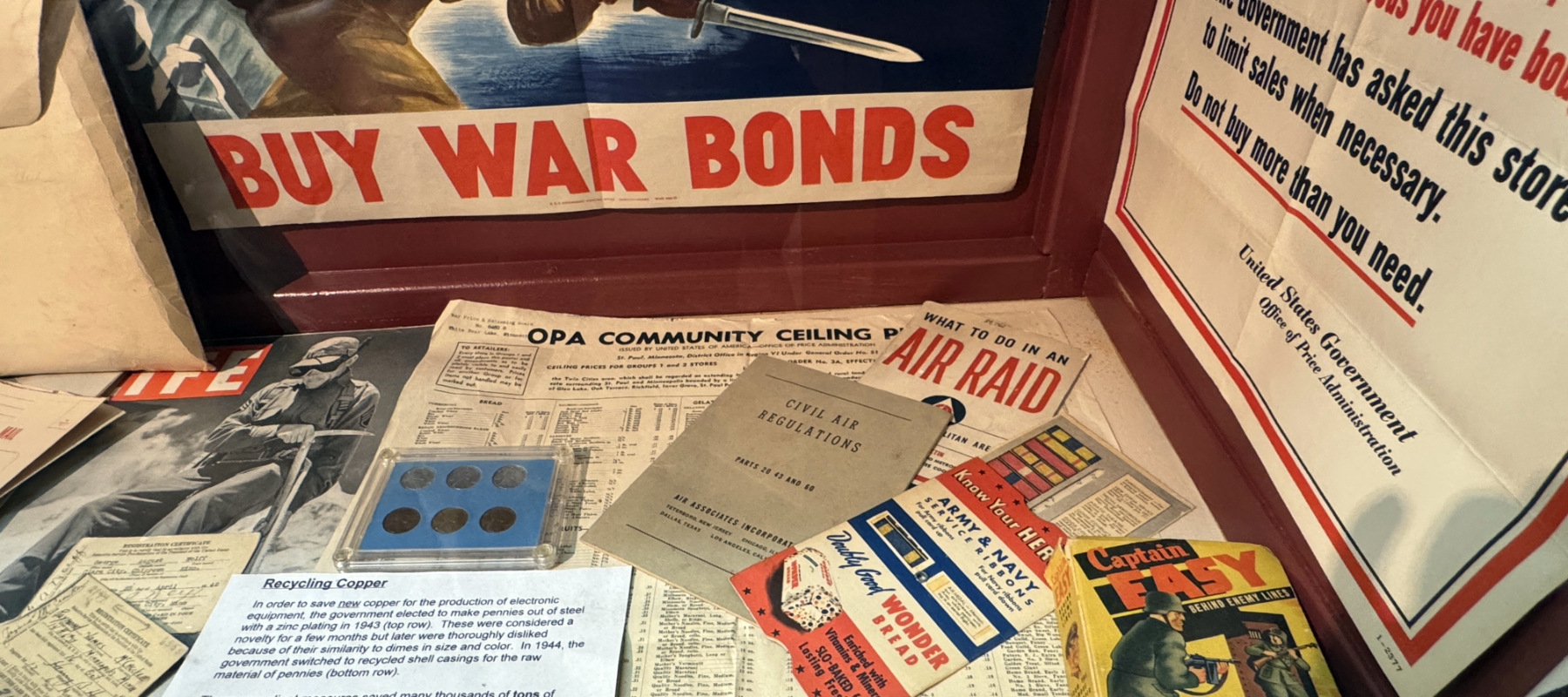 Military Museum - Buy War Bonds.