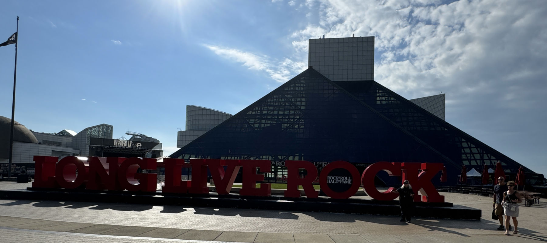 Rock-n-Roll Hall of Fame (building front).