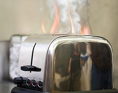 Toaster Smoking